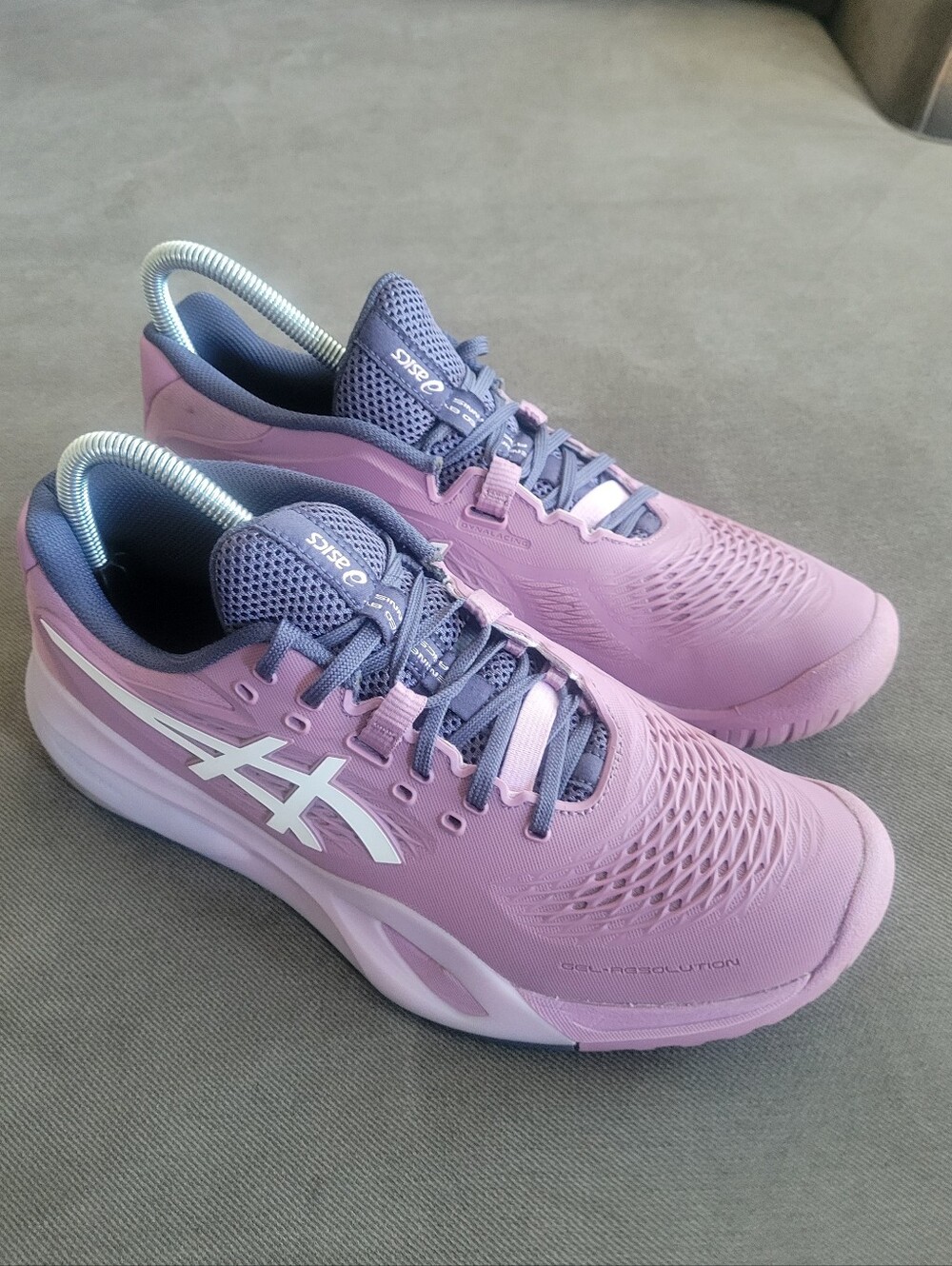 Asics Women's Gel-Resolution X Lilac Tennis Shoes Size 9.5